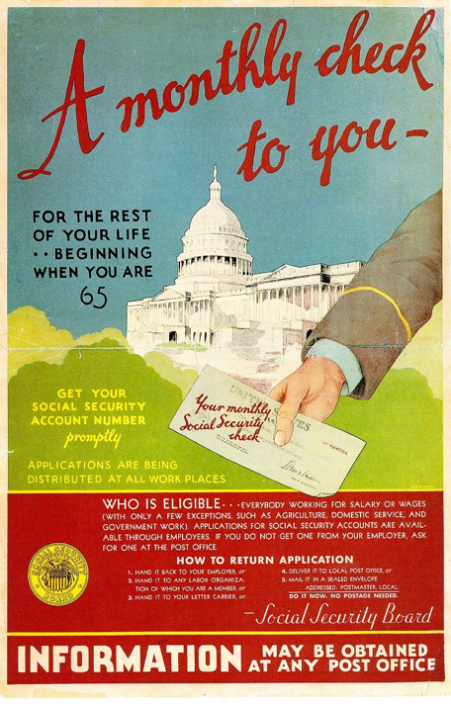 Poster Advertising Social Security